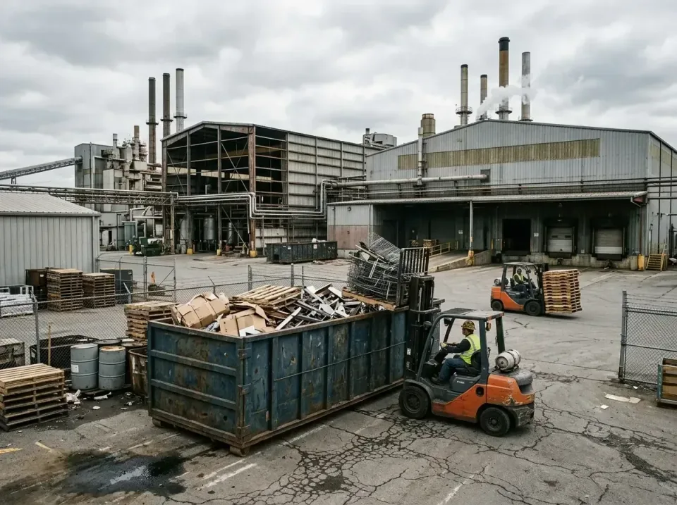 industrial-factory-scrap-conta-003 — frequently asked questions, Cheap Roll-off Dumpster Rentals in Tallmadge, OH